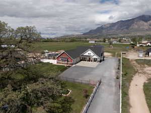 Bird's eye view of property