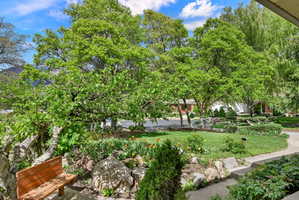 View front yard from front porch