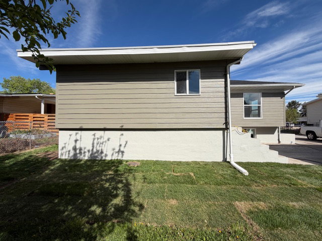View of home's rear exterior