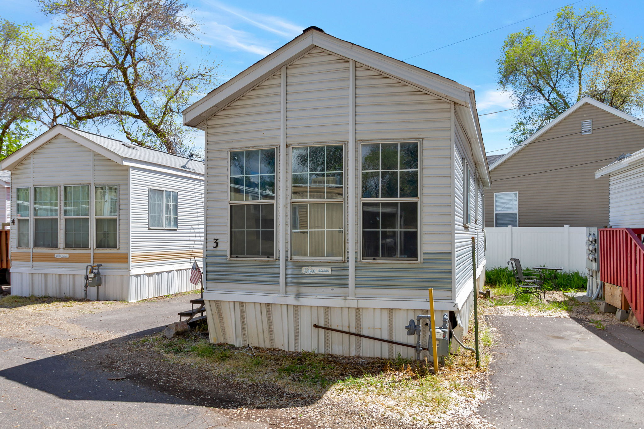 View of manufactured / mobile home