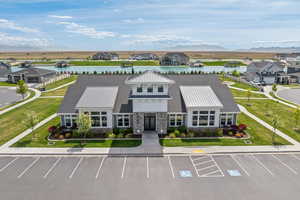 Exterior view of community clubhouse