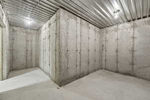 View of storage room