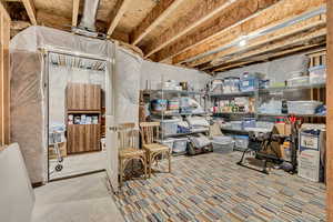 View of storage room