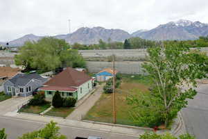 Bird's eye view of mountains