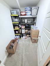 View of storage area