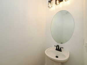 Bathroom featuring a sink