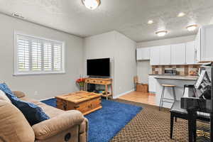 Living area with kitchenette