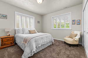 Basement Bedroom with large windows and ample natural light
