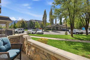 View of patio featuring a residential view