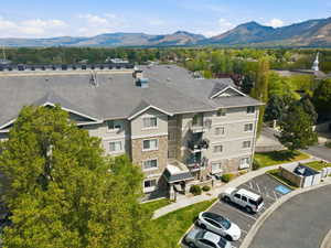 Bird's eye view of mountains
