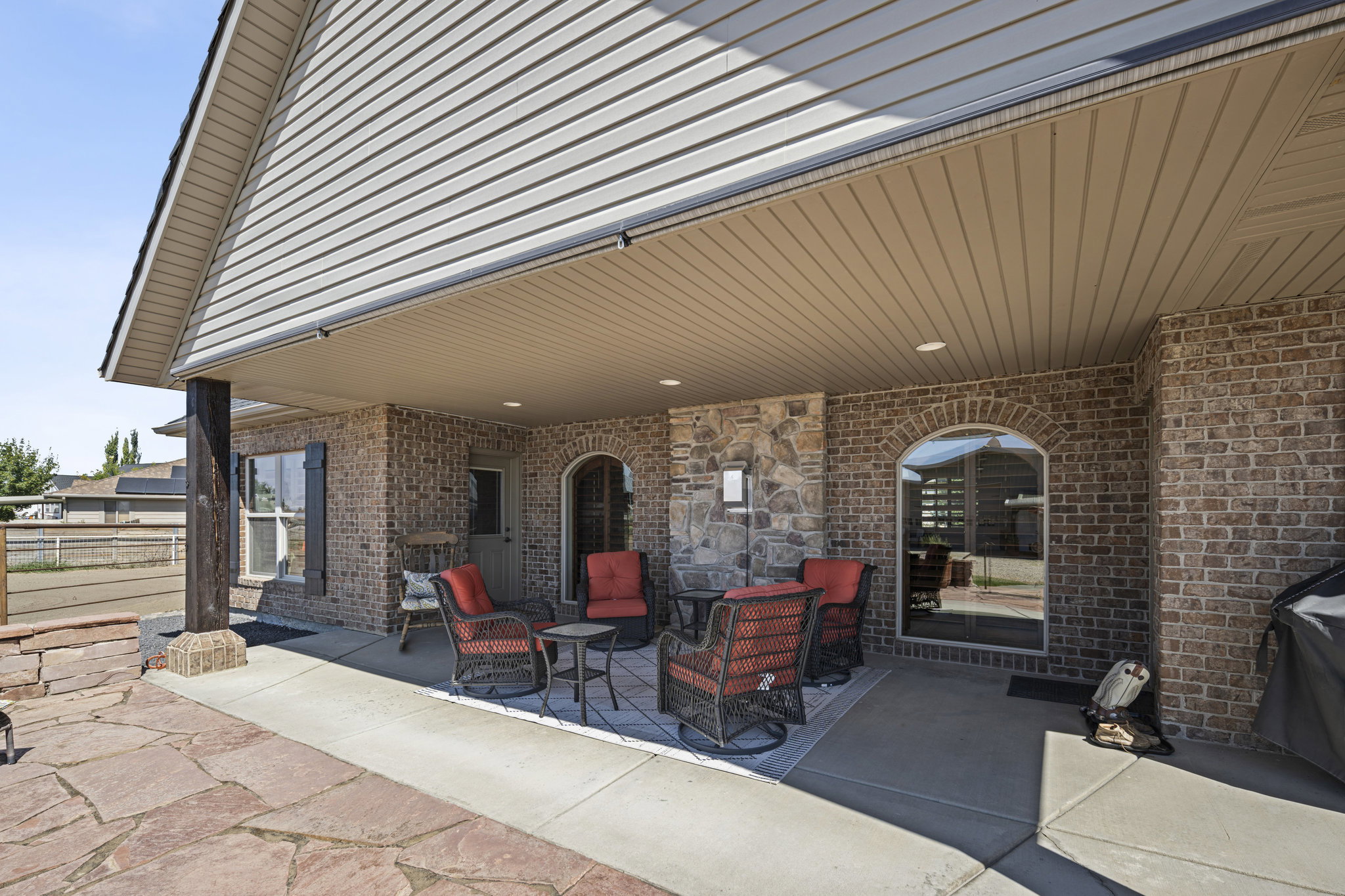 View of patio