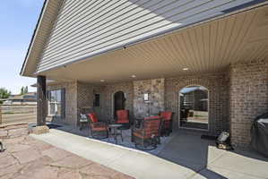 View of patio