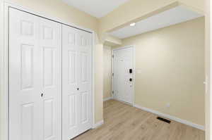 practical entry space designed for easy organization and a smooth transition into the home.