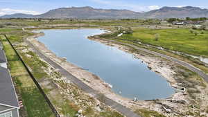 Water view with mountains