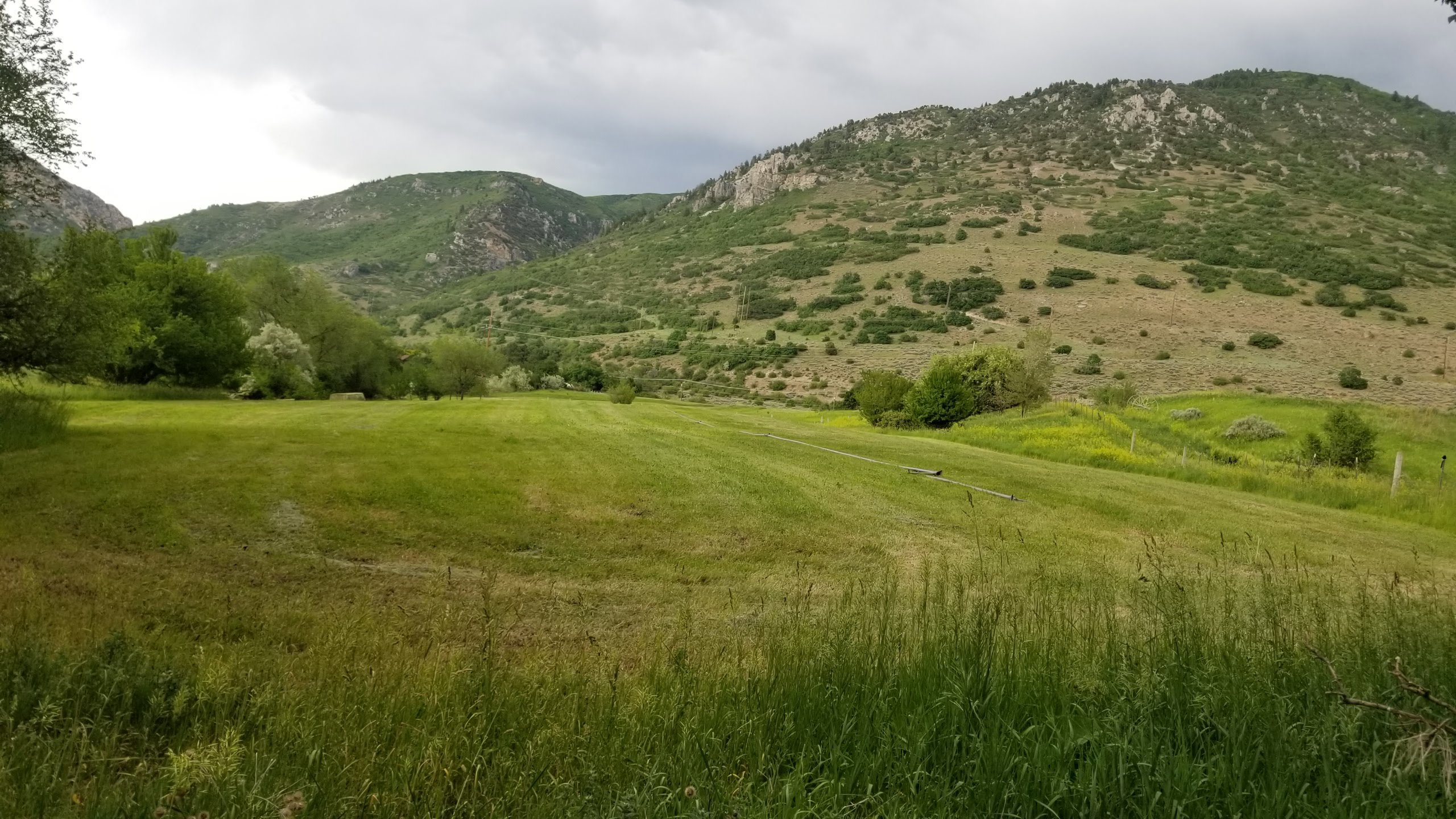 View of mountain backdrop