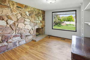 Bedroom or Office featuring  light wood-style flooring