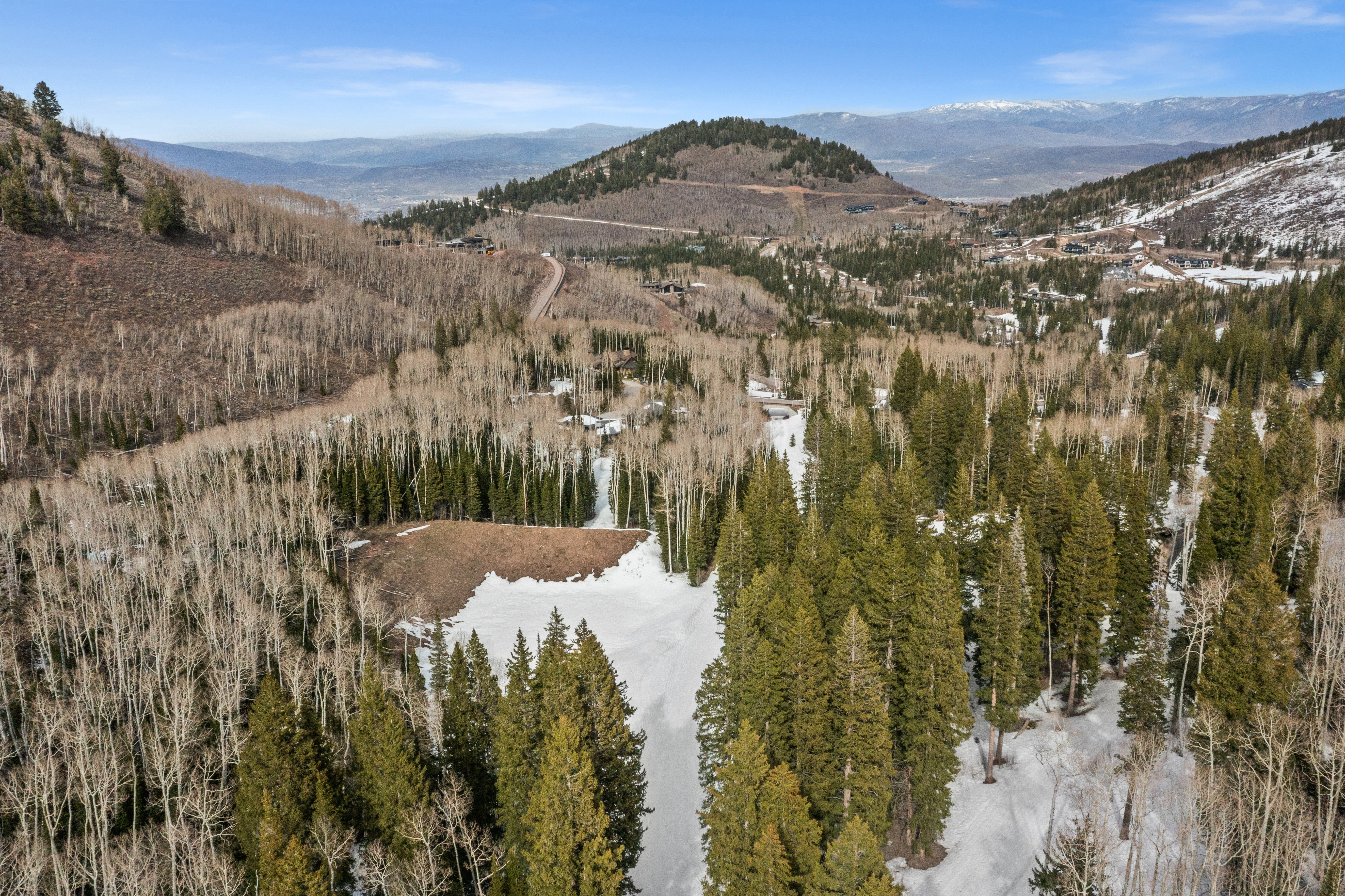 View of mountain background