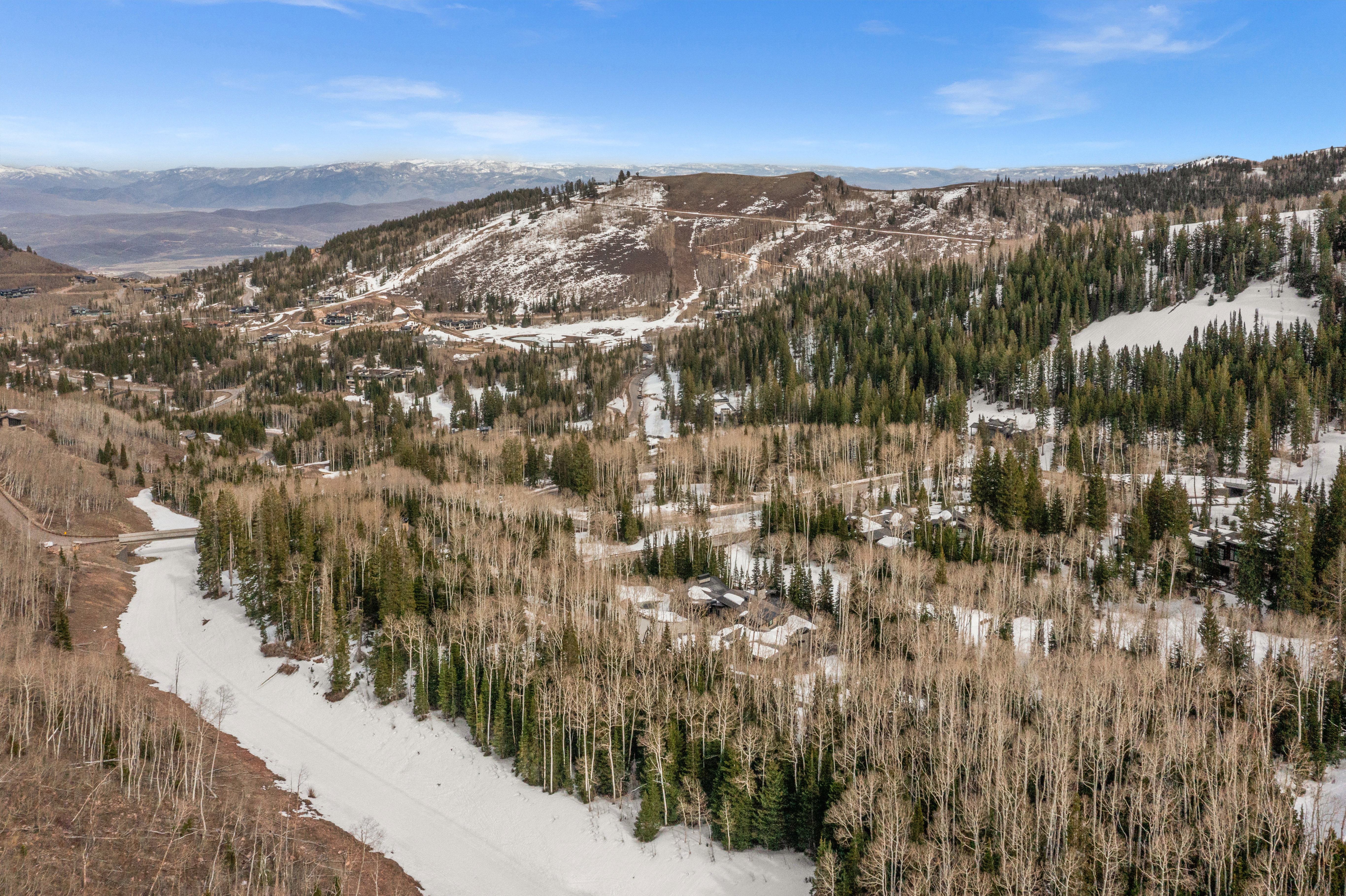 View of mountain background