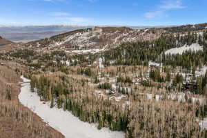 View of mountain background
