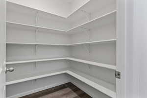 View of storage area