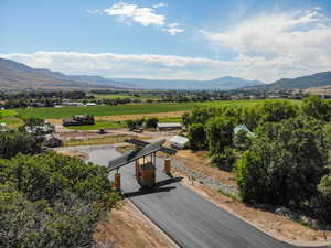 View of mountain backdrop