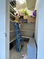 View of storage area