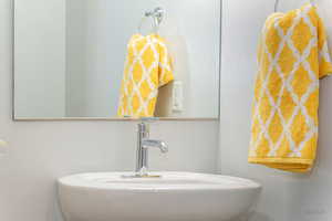 Bathroom with a sink