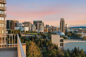 View of city skyline