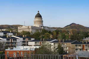 View of property featuring a mountain view