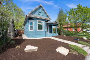View of victorian home