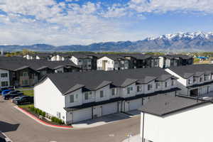 Aerial view of mountains
