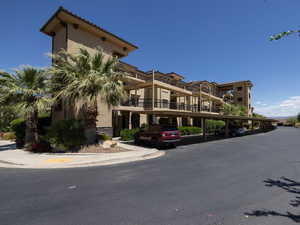 View of road with curbs