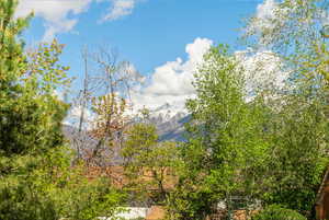View of mountain backdrop