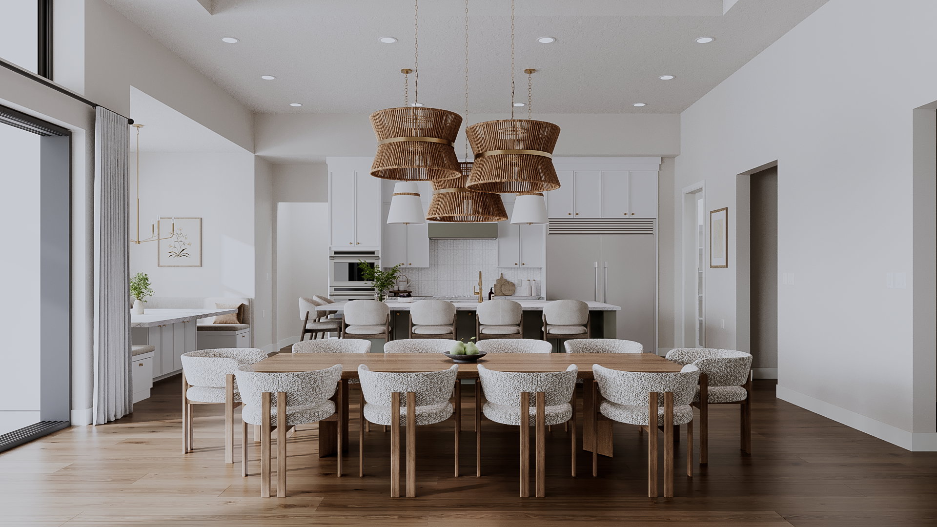 *Rendering of Cypress Point floorplan - Model Home.
