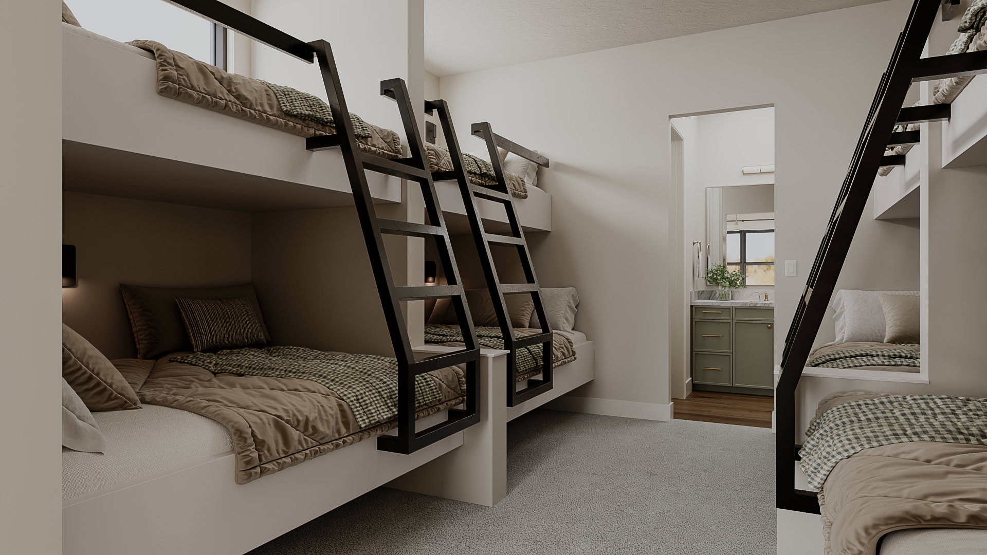 *Rendering of Cypress Point floorplan - Model Home.