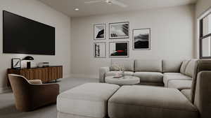 *Rendering of Cypress Point floorplan - Model Home.
