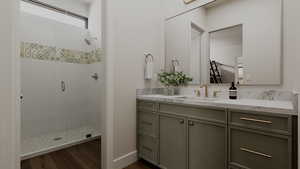 *Rendering of Cypress Point floorplan - Model Home.