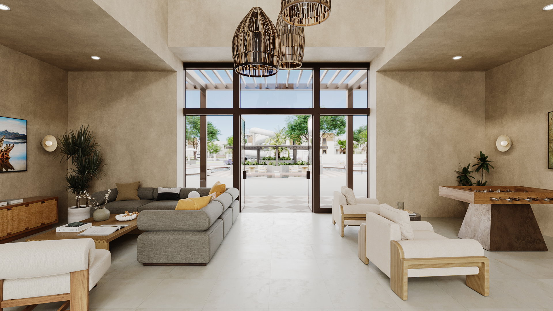 *Rendering of Isle Community Clubhouse.