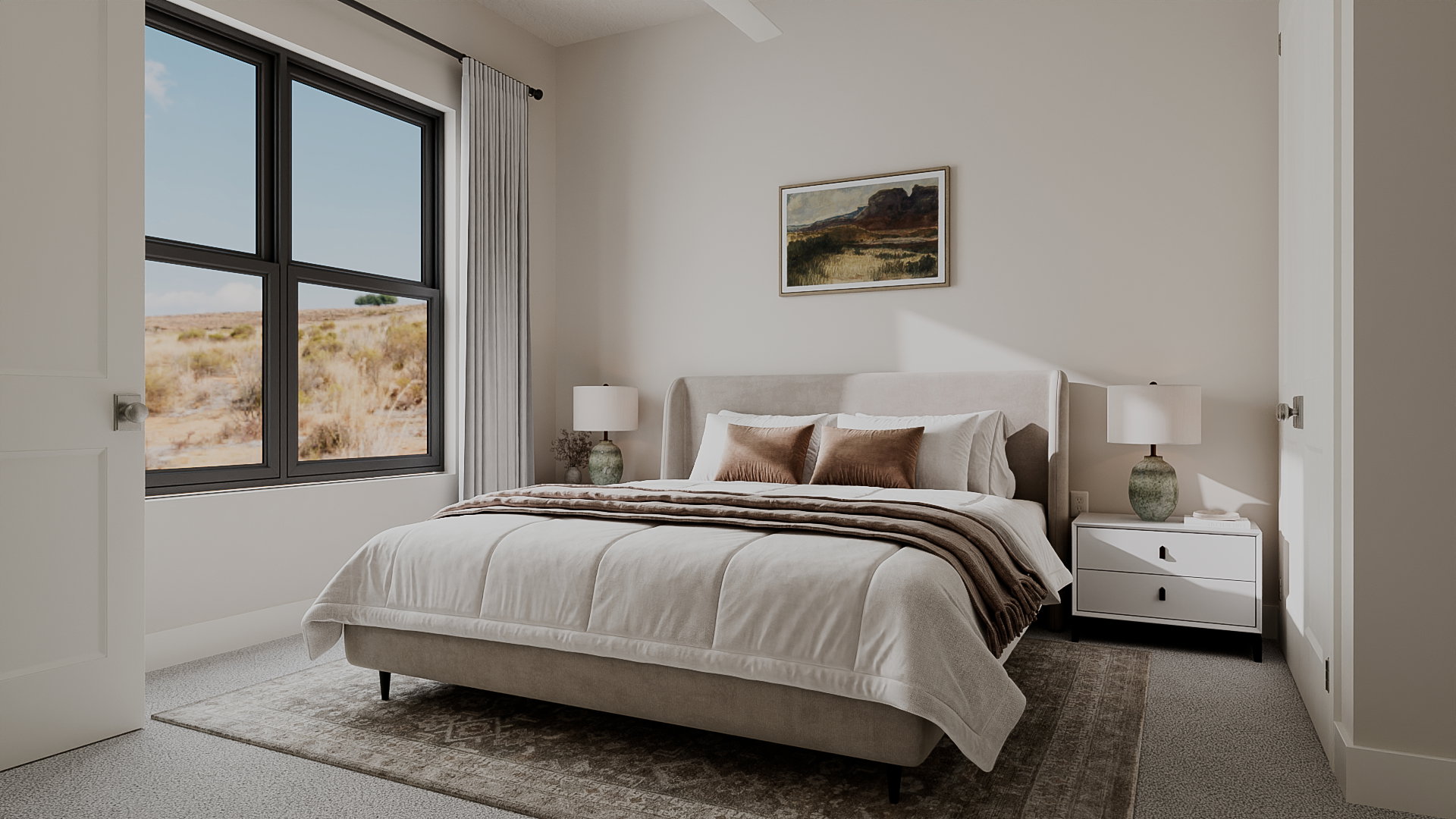 *Rendering of Cypress Point floorplan - Model Home.