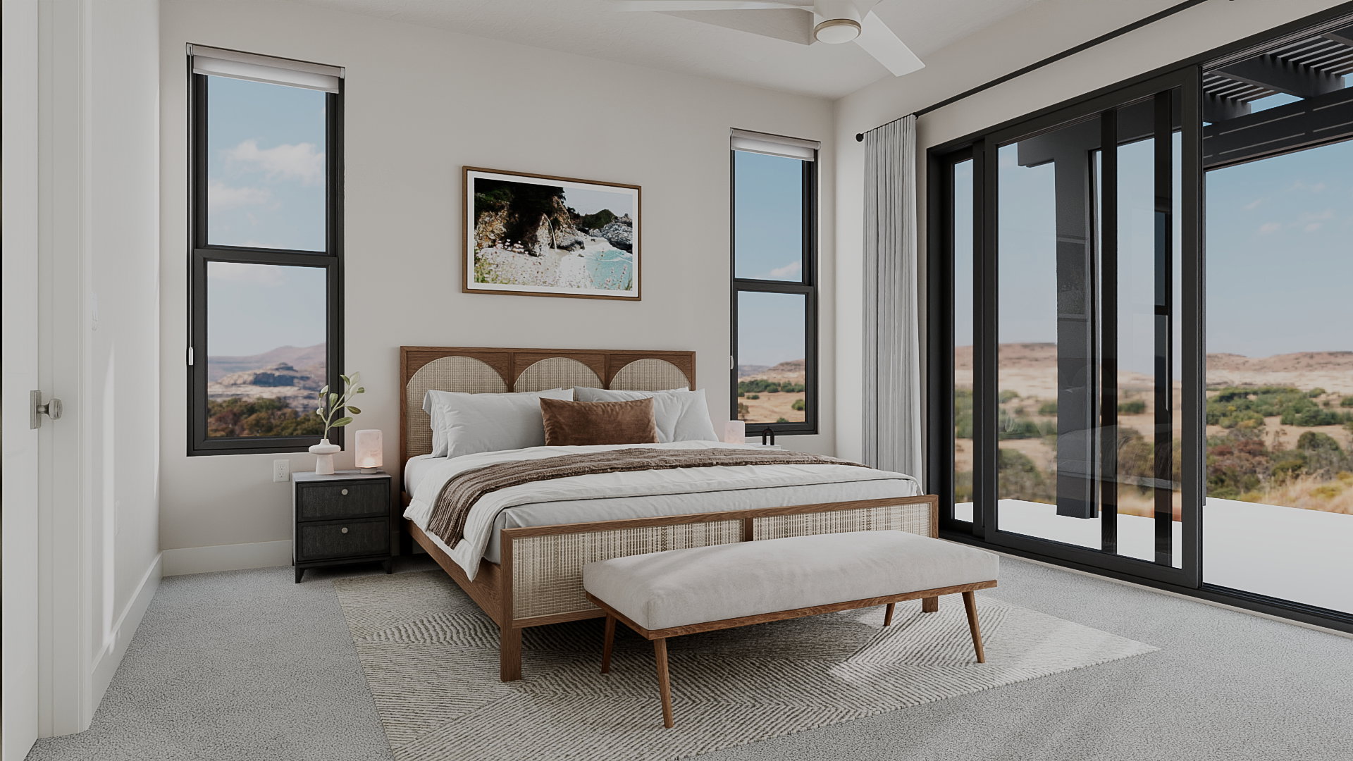 *Rendering of Cypress Point floorplan - Model Home.