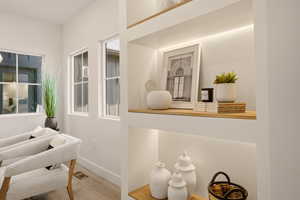 OFFICE WITH VIEWS OF PUTTING GREEN / BACK YARD