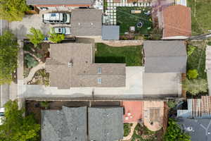 Aerial View of Lot and Roofs