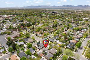 Southwest Aerial view