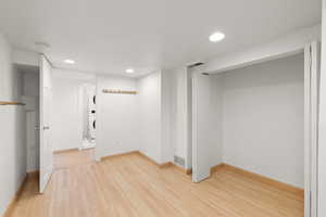 Basement Bedroom with Big Closet