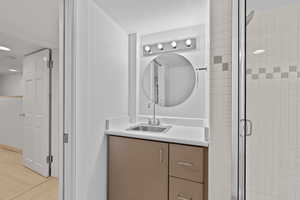 Basement Bathroom, Walk-in Shower