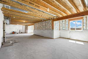 Below grade area with plenty of natural light