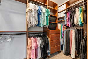 Primary Bedroom walk-in closet