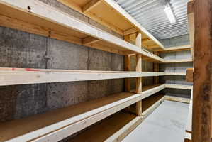View of storage