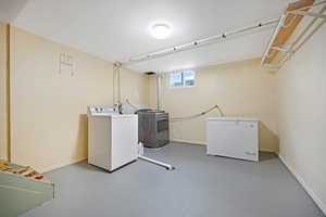 Laundry area