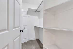 Walk-in closet in bedroom #4